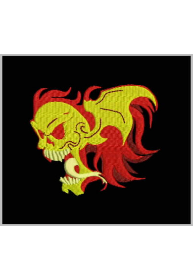 Cch008 - fire skull